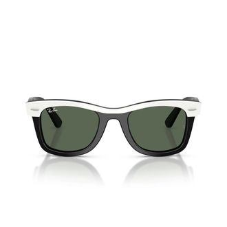Ray-Ban Sunglasses Rj9140 S 721171 White Black/Dark Green Kids