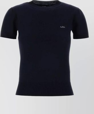 A.P.C. fine-knit wool-blend sweater