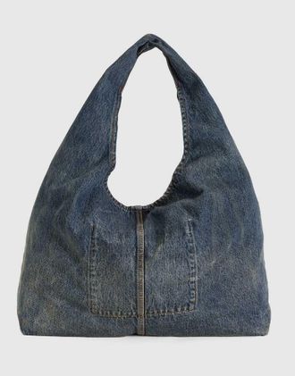 Levi's borsa a spalla in denim Emerson blu