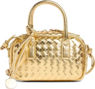 Urban Expression Woven Crossbody Bag in Gold at Nordstrom Rack
