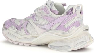 Balenciaga Womens Sneakers Runner 2 Grey-Pink Trainers Grey/pink