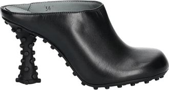 Sunnei 1000Chiodi - Dames - Muiltjes - Zwart - 36 EU - Leer - Schoenen