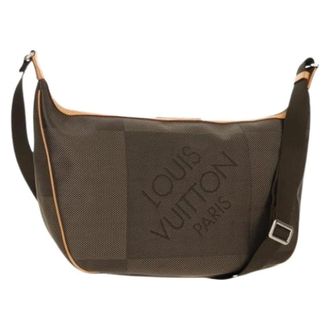Louis Vuitton Pre-owned Cross Body Bags, female, Brown, Size: ONE SIZE Pre-owned Damier Geant Shoulder Bag