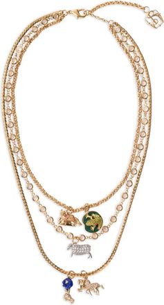 Burberry Collana con ciondolo - Oro