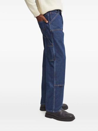 Levi's Workwear 565 double-knee jeans - men - Cotton/Lycra/Polyester - 34/34 - Blue