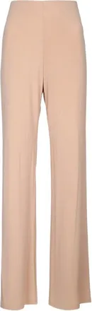 Alberta Ferretti Beige Slim Flared Pant