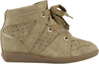 Isabel Marant Schoenen, Dames, Groen, 40 EU, Taupe Groen Bobby Sneaker Dames