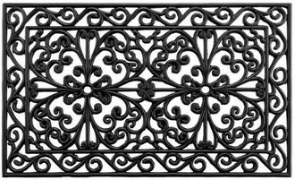 Douceur d'Int&eacute;rieur Felpudo Douceur Dinterieur Sintra Negro 75 X 45 Cm Caucho