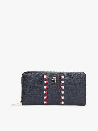 Tommy Hilfiger Hilfiger Icon Signature Tape Zip-Around Wallet
