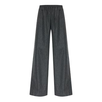 Fabiana Filippi Pantalones Cargo Anchos - Trousers - Mujer - Gris - M