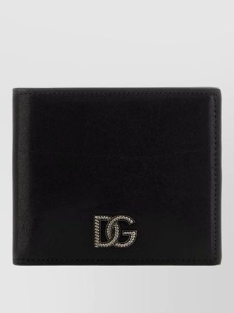 Dolce & Gabbana calfskin leather bifold wallet
