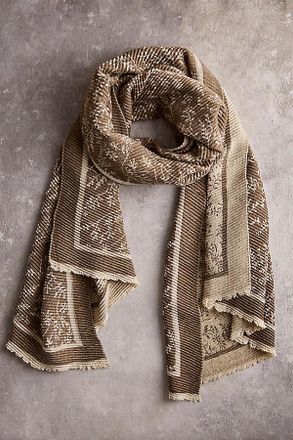 Terrain Garden Floral Crinkle Scarf