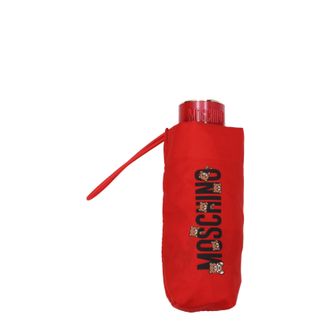 Moschino Ombrelli Supermini Donna Poliestere Rosso/Rosso Brillante