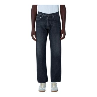 Maison Margiela Straight Jeans, male, Black, Size: W31 Five-Pocket Jeans