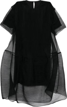 JNBY Abito svasato a maniche corte - Nero