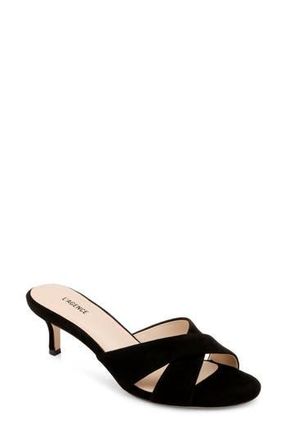 L'agence Aveline Slide Sandal in Black at Nordstrom Rack, Size 9.5