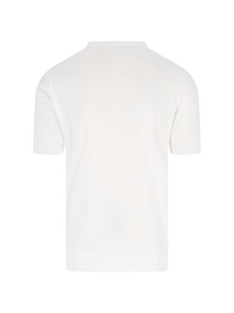 John Smedley Mens T-Shirts And Polos White Cotton