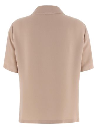 Fendi Silk Polo Shirt - Beige