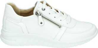 Hartjes 162.2401/16 Low Sneaker - Dames - Sneakers - Wit - 40 EU - Leer - Schoenen