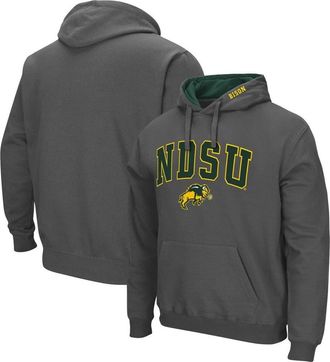 Colosseum Mens Colosseum Charcoal NDSU Bison Arch and Logo Pullover Hoodie at Nordstrom, Size Medium