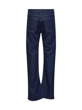 A Gold E Kick-Boot Denim Jeans - Blue