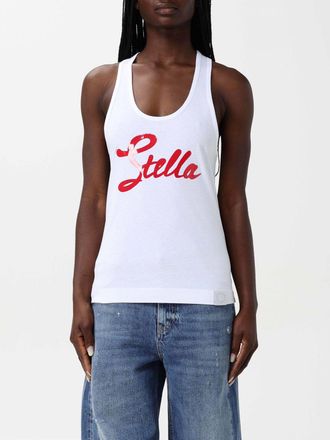 Stella McCartney Top in cotone con stampa logo Stella McCartney