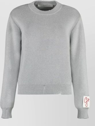 Golden Goose ribbed cotton crew-neck sweatshirt