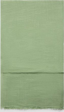 Mango Foulard cotone verde - Donna - Taglia unica - MANGO