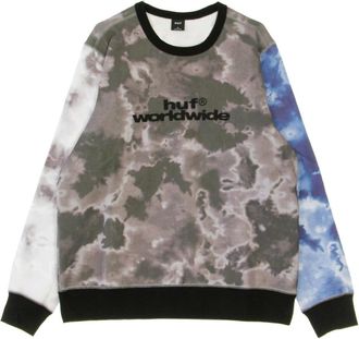 HUF Crewneck Sweatshirt - Heren - Sweatshirts - Veelkleurig - S - Katoen - Hoodies & sweatvesten