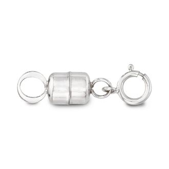 Ross-Simons Italian 14kt White Gold Magnetic Clasp Converter