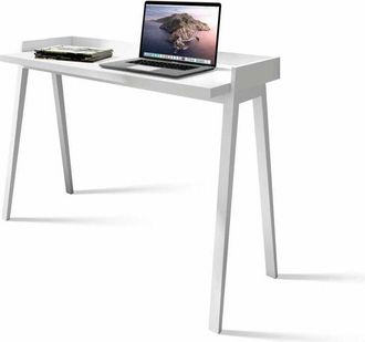 HERDASA Herdasa - Mesa Estudio Mod-nairobi Acabado Blanco, 47 X 110 X 81 Cm (fondo X Ancho X Alto)