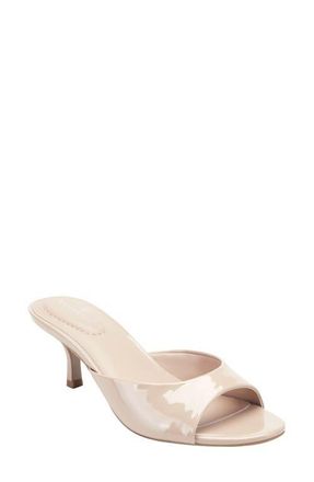 Bandolino Meegin Kitten Heel Slide Sandal in Light Natural at Nordstrom, Size 9.5