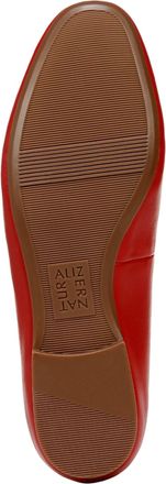 Naturalizer Kelly Ballet Flat Crimson Red Leather J2991L1600 Womens