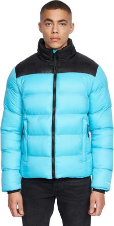 Duck and Cover Heren Synflax Puffer Jacket (Turquoise)