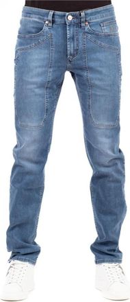 Jeckerson John Slim Jeans - Heren - Slim Fit Jeans - Blauw - W29 - Katoen - Jeans
