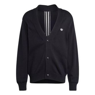 adidas Rifta Oversized Intarsia Cardigan Black HZ0716