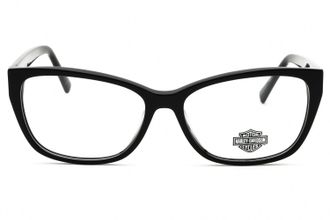 Harley-Davidson HD50108 Cat Eye Acetate Eyeglasses - Black