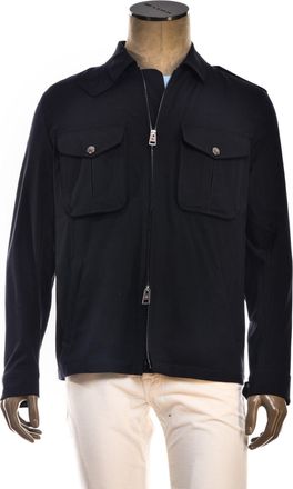 Kiton Kired Lino Wool Light Jacket