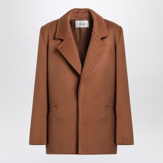 Saint Laurent Camel Short Coat