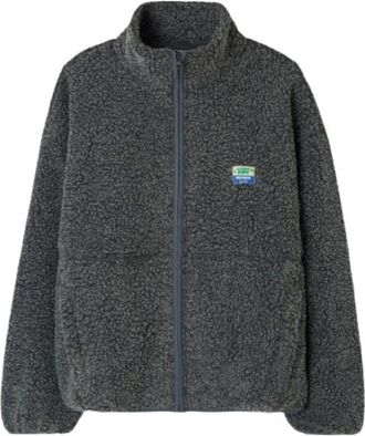 American Vintage Vesten - Dames - Vesten met rits - Grijs - XS - Polyester - Hoodies & sweatvesten