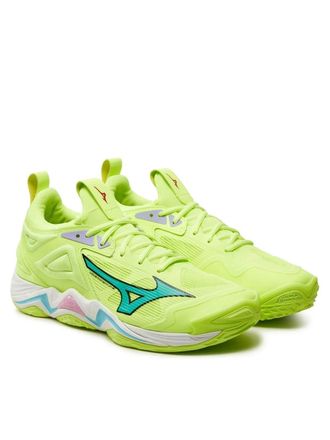 Mizuno Mizuno Wave Momentum 3 V1GA231286 Sneakers Mens Green Volleyball Shoes MEW1287
