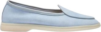 Scarosso Livia Loafer - Dames - Loafers - Blauw - 35 EU - Leer - Schoenen