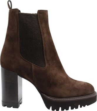 Luca Grossi Neos - Dames - Laarzen met Hak - Bruin - 40 EU - Schoenen