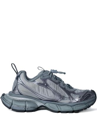 Balenciaga mesh panel sculpted sole trainers - Grey