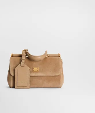 Dolce & Gabbana Mini My Sicily Handbag In Split Leather - Woman Handbags Multicolor Onesize