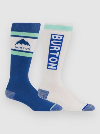 Burton Weekend Midweight 2Pk Tech Sokken blauw