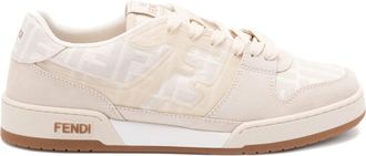 Fendi Match Suede Sneakers