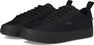 Lacoste Powercourt Winter Outdoor Sneakers Mens Lace-up Boots Black/Black : 13 M, Suede