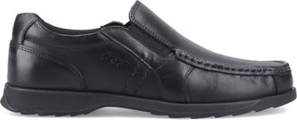Pod Nyle Leather Mens Shoes - Black - Size UK 12