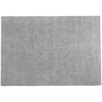 Beliani Beliani - Alfombra de pelo largo gris claro 160 x 230 cm rectangular moderna Demre